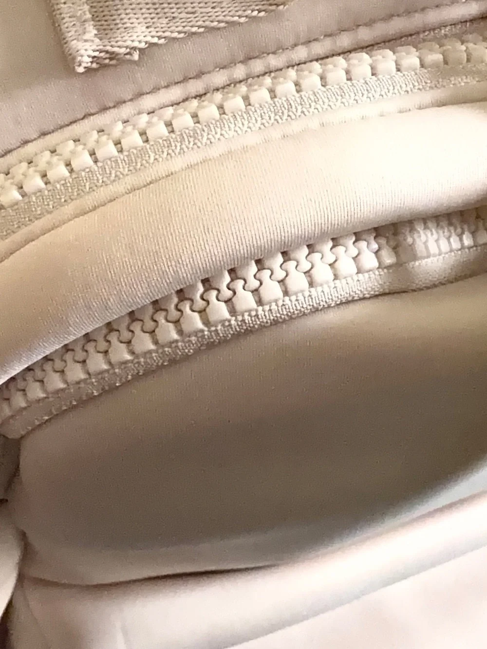 All In Motion 14l faux neoprene cream